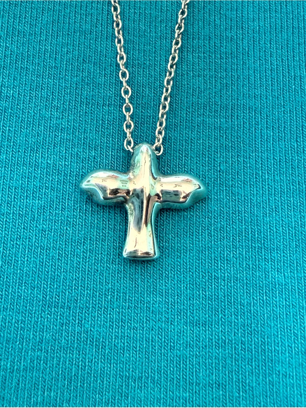 Tiffany & Co. Elsa Peretti Dove Sterling Silver Necklace RETIRED